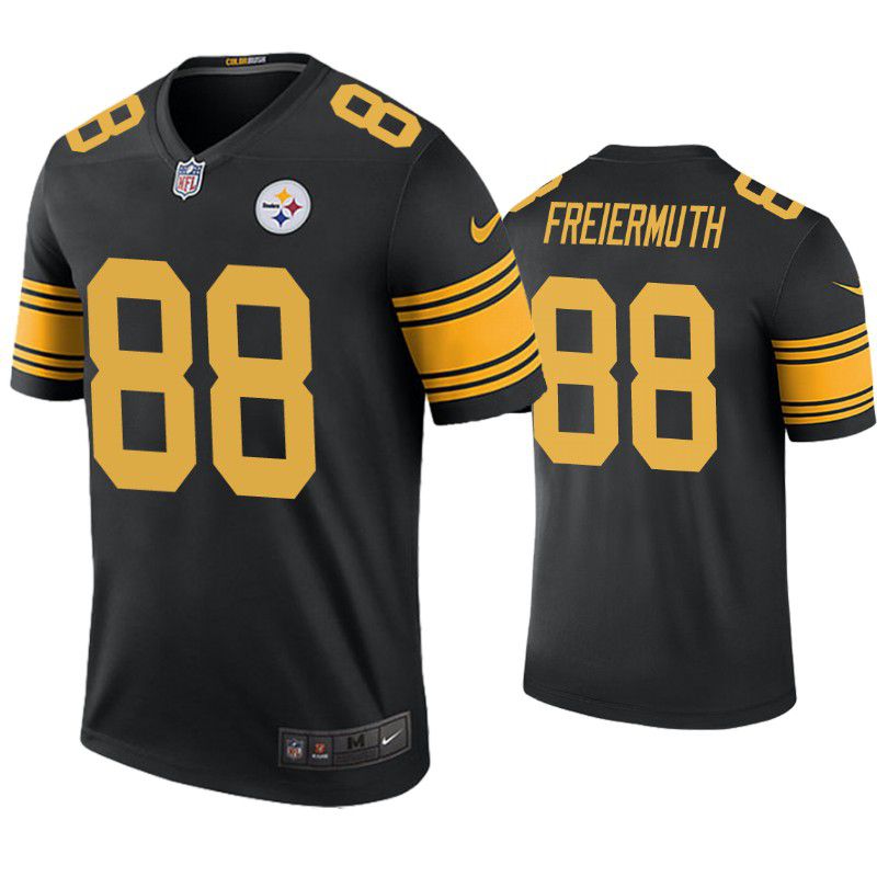 Men Pittsburgh Steelers #88 Pat Freiermuth Nike Black Vapor Color Rush Limited NFL Jersey->pittsburgh steelers->NFL Jersey
